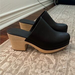 Rachel Comey Black Clogs